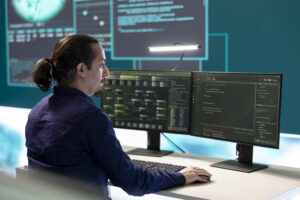 Governmental hackers exploiting network systems in high tech office